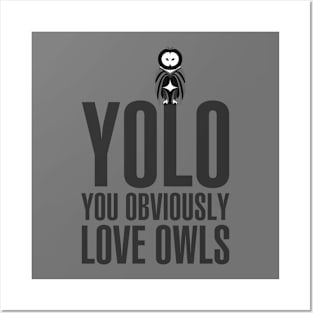 You obviously love owls Posters and Art